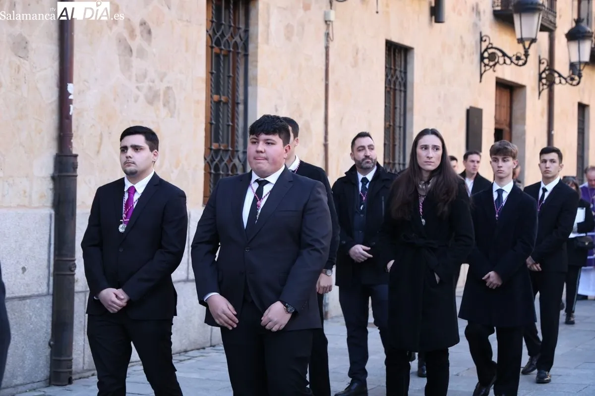 El Cristo de la Agonía preside el Via Crucis de la Junta de Semana Santa en el inicio de la Cuaresma | FOTOS: David Sañudo