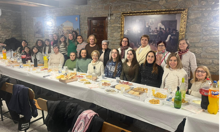 Castora del Arco preside la celebración de las Águedas en Guadramiro