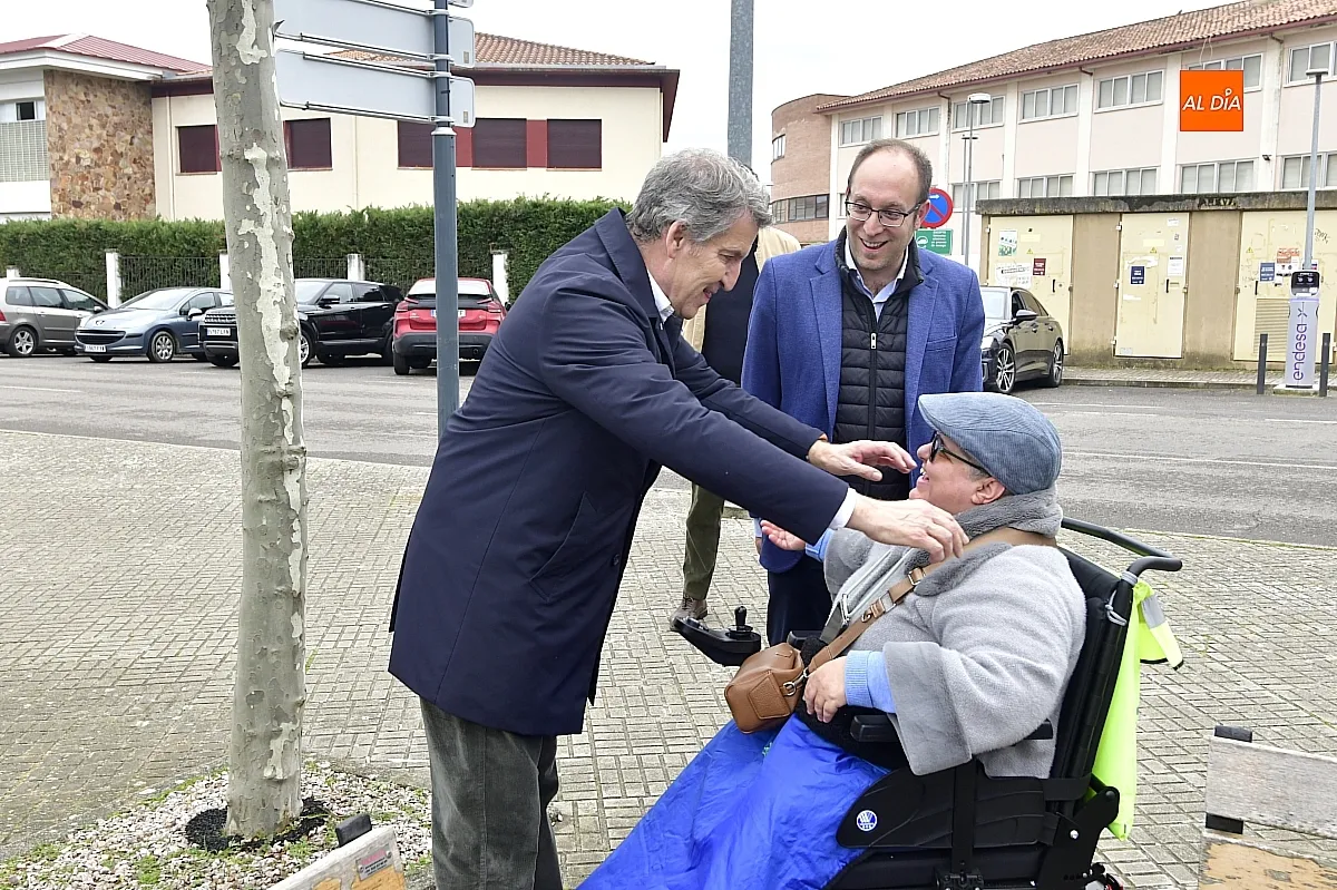 Visita del líder del PP Alberto Núñez Feijóo a Ciudad Rodrigo