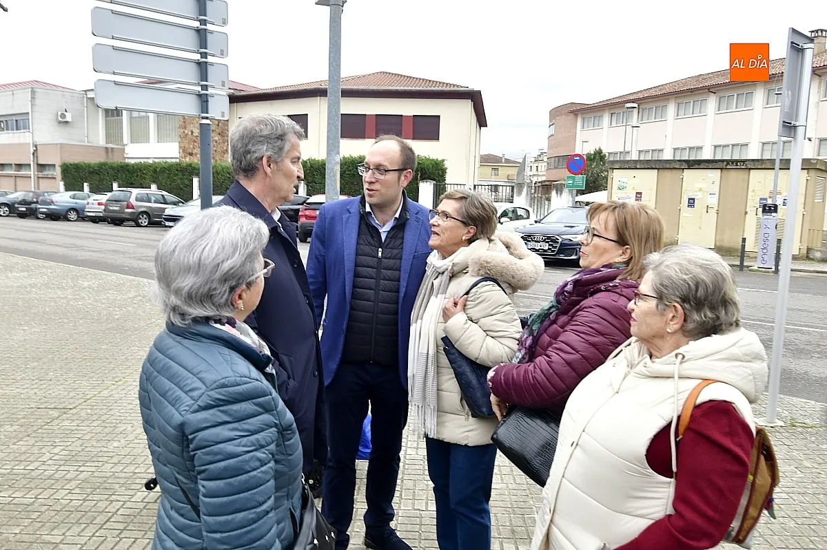 Visita del líder del PP Alberto Núñez Feijóo a Ciudad Rodrigo
