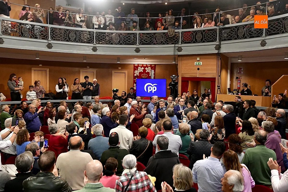 El PP inicia campaña en Ciudad Rodrigo con Feijóo 