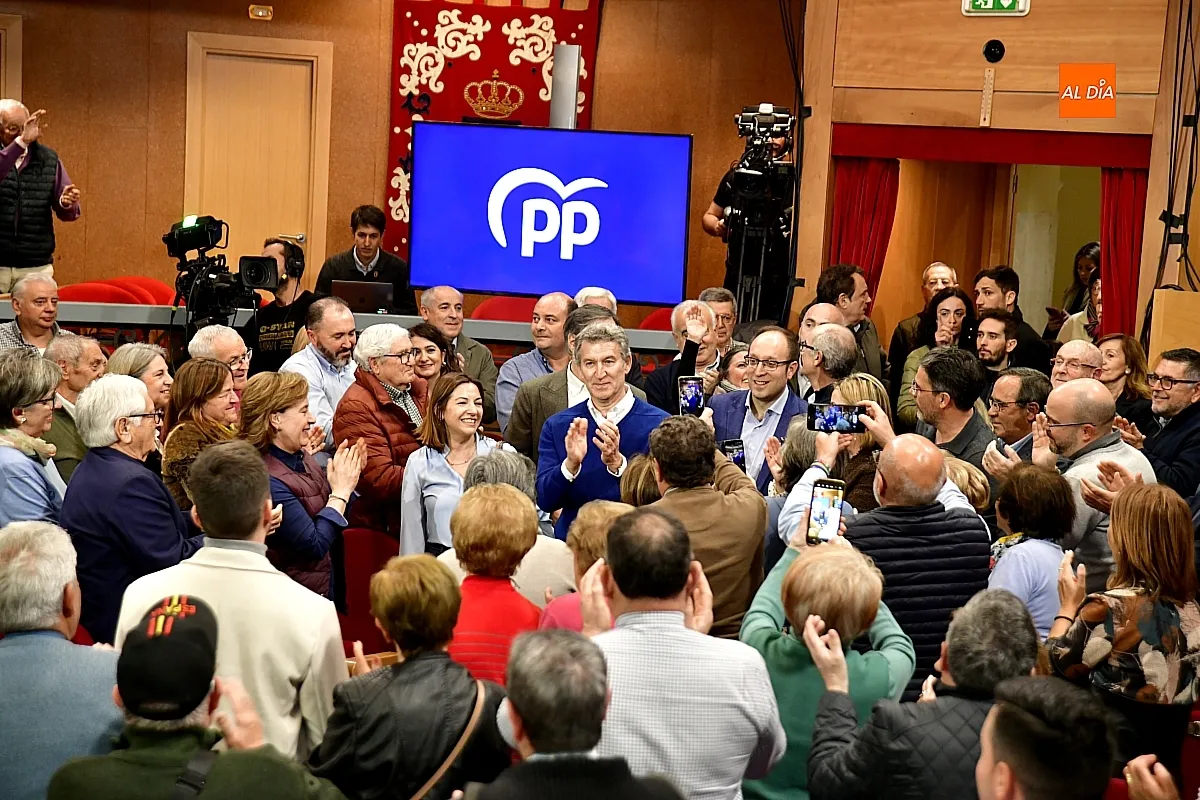 El PP inicia campaña en Ciudad Rodrigo con Feijóo 
