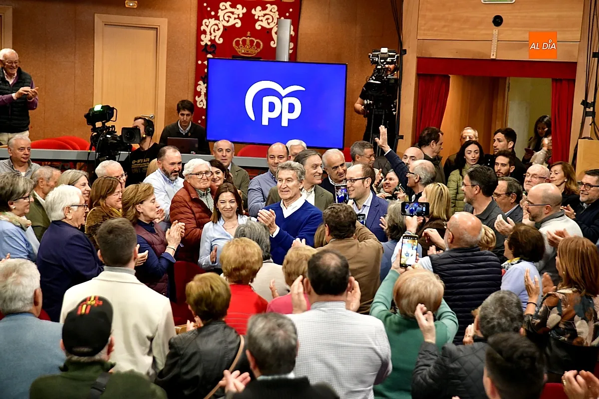 El PP inicia campaña en Ciudad Rodrigo con Feijóo 