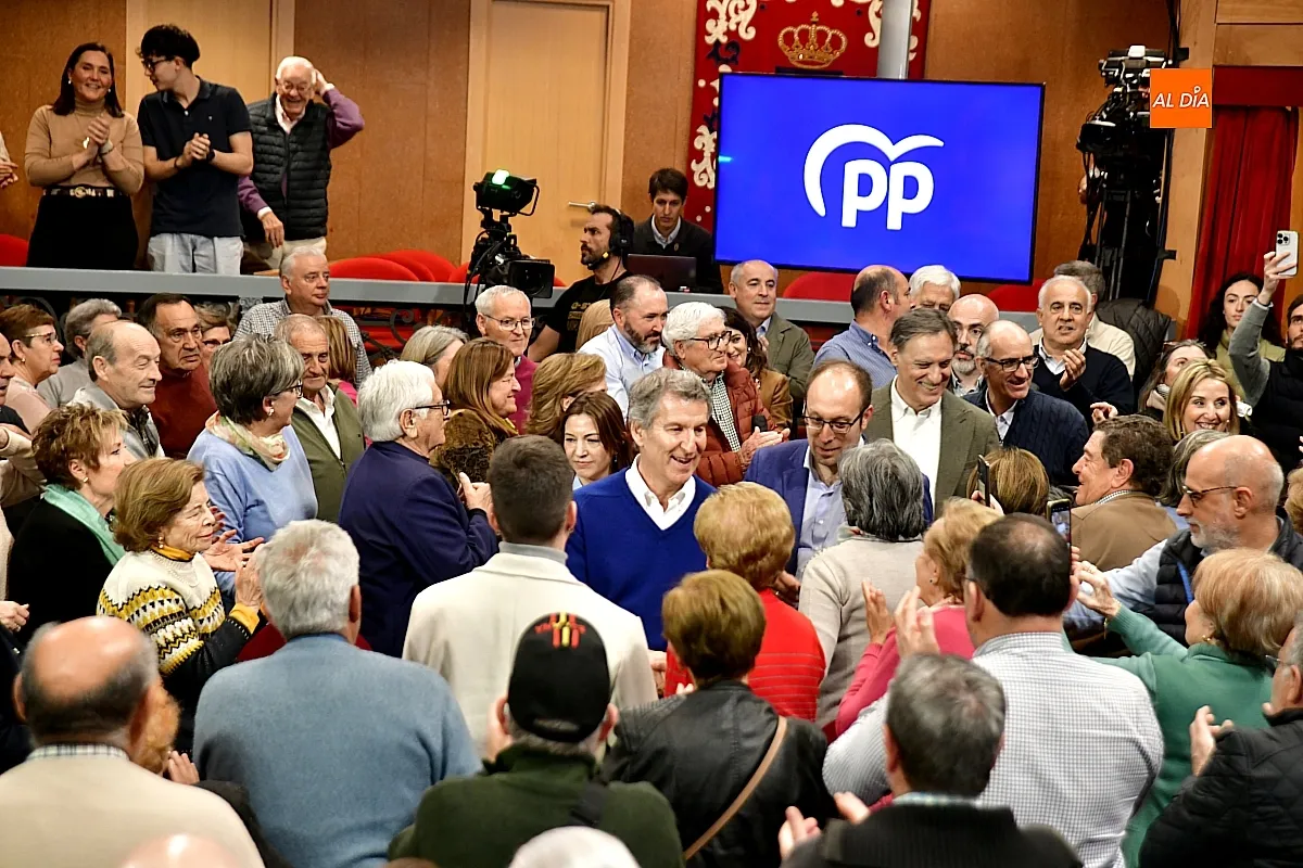 El PP inicia campaña en Ciudad Rodrigo con Feijóo 