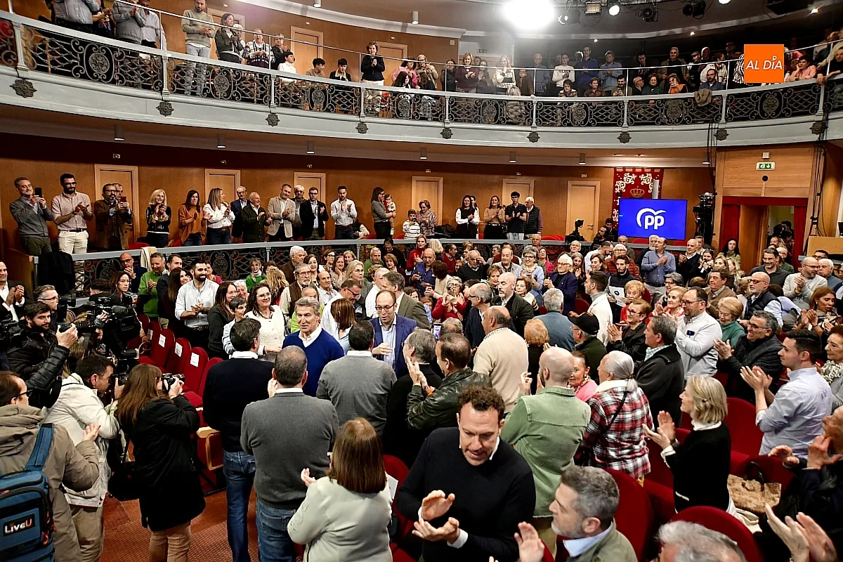 El PP inicia campaña en Ciudad Rodrigo con Feijóo 