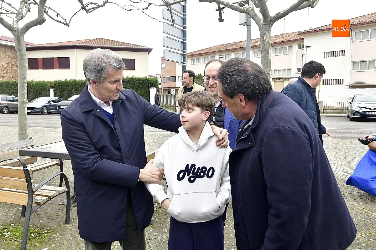Visita del líder del PP Alberto Núñez Feijóo a Ciudad Rodrigo