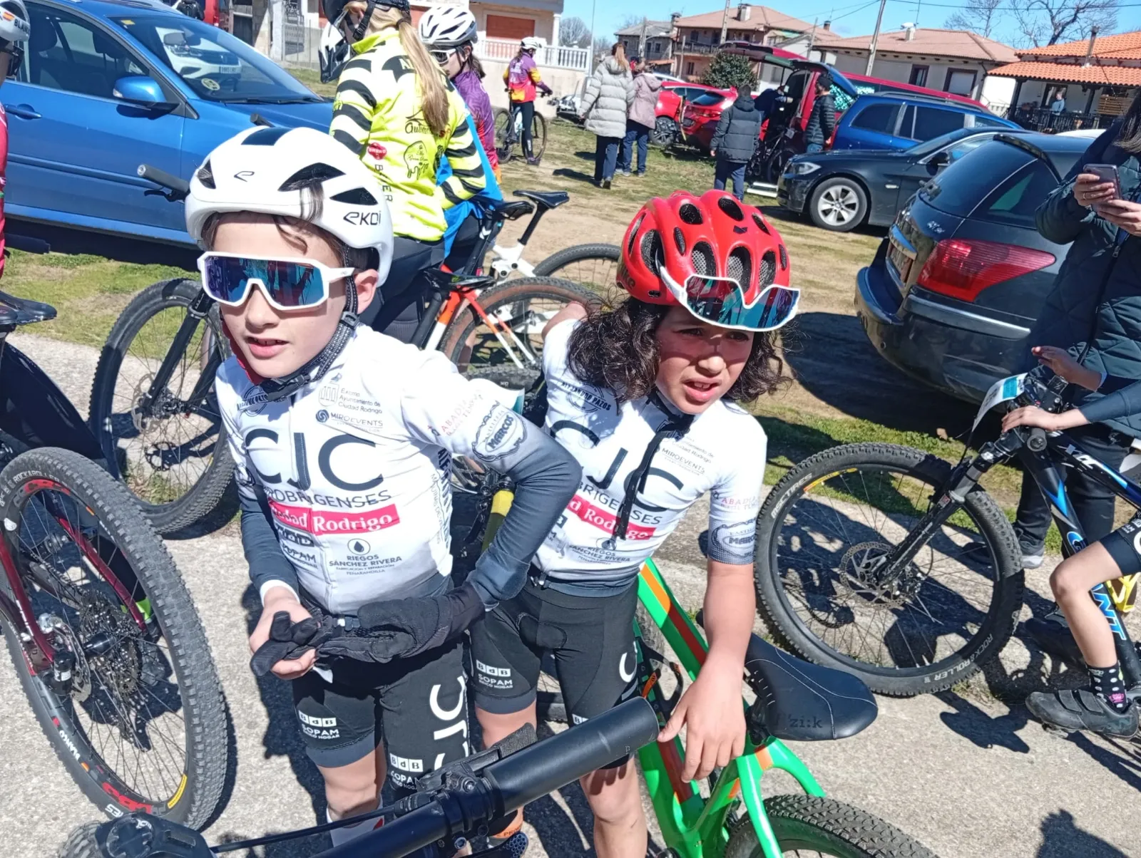 Copa de Escuelas de BTT de Castilla y León el Club Jóvenes Ciclistas Mirobrigenses