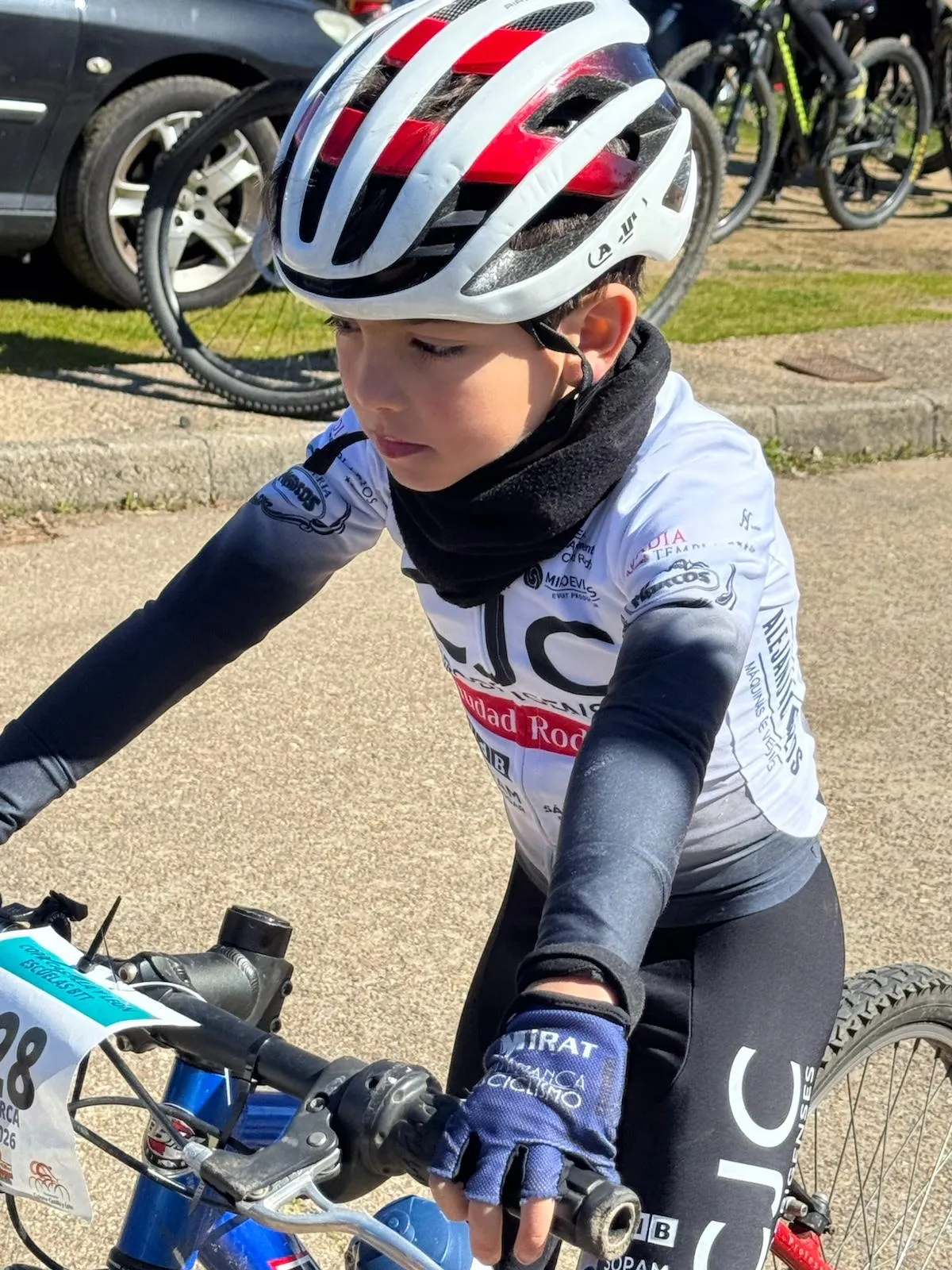 Copa de Escuelas de BTT de Castilla y León el Club Jóvenes Ciclistas Mirobrigenses