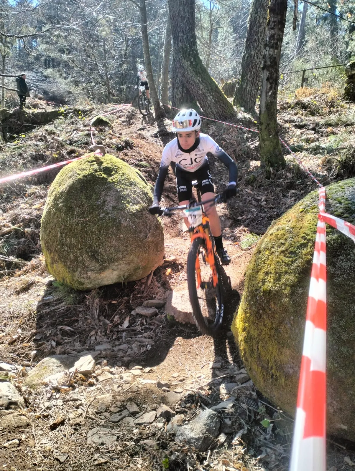 Copa de Escuelas de BTT de Castilla y León el Club Jóvenes Ciclistas Mirobrigenses