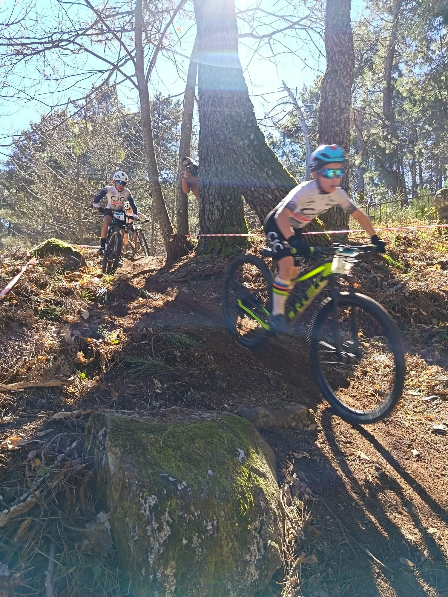 Copa de Escuelas de BTT de Castilla y León el Club Jóvenes Ciclistas Mirobrigenses
