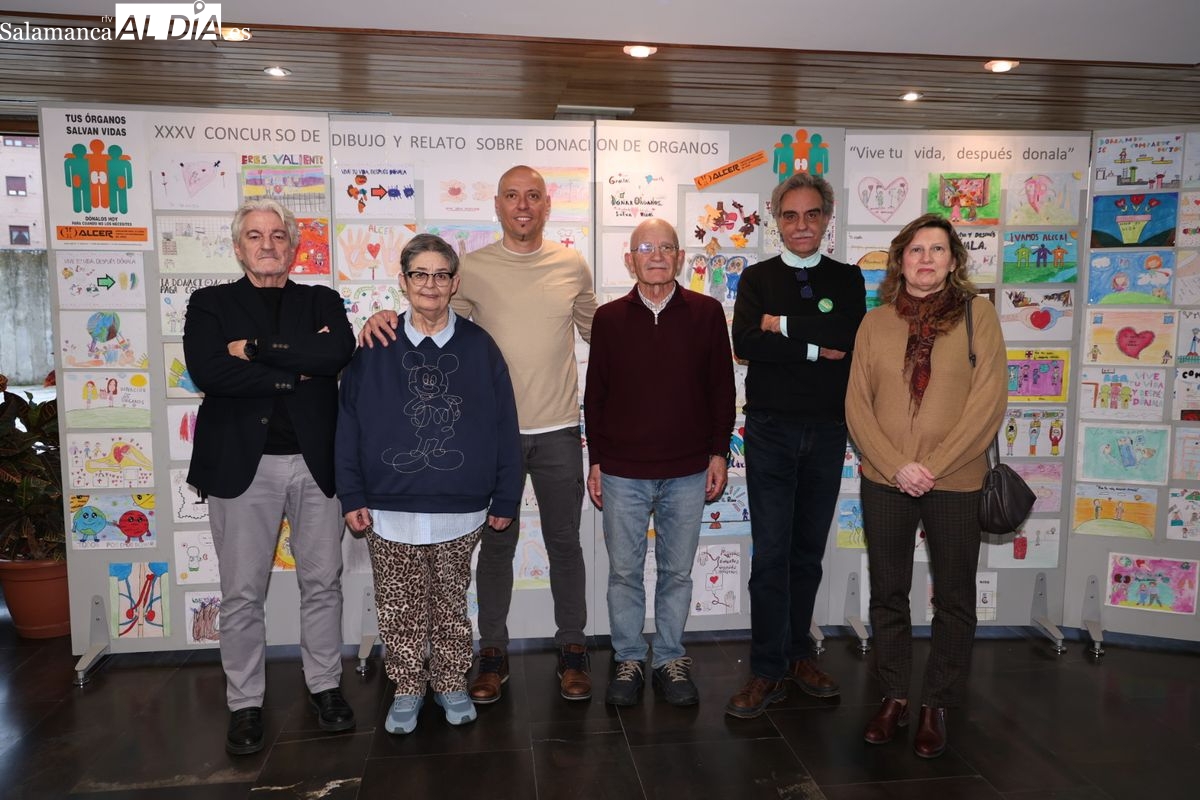 Alcer Salamanca premia la visión infantil de la donación