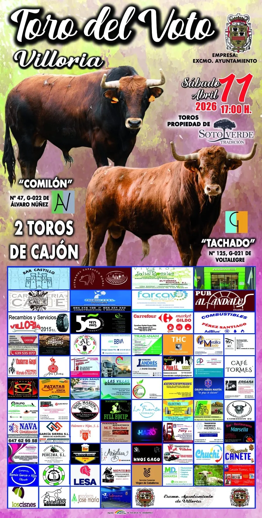 Foto 2 - La Fiesta del Voto cumple 180 a&ntilde;os y Villoria lo celebrar&aacute; con un gran fin de semana taurino y carteles de primer nivel
