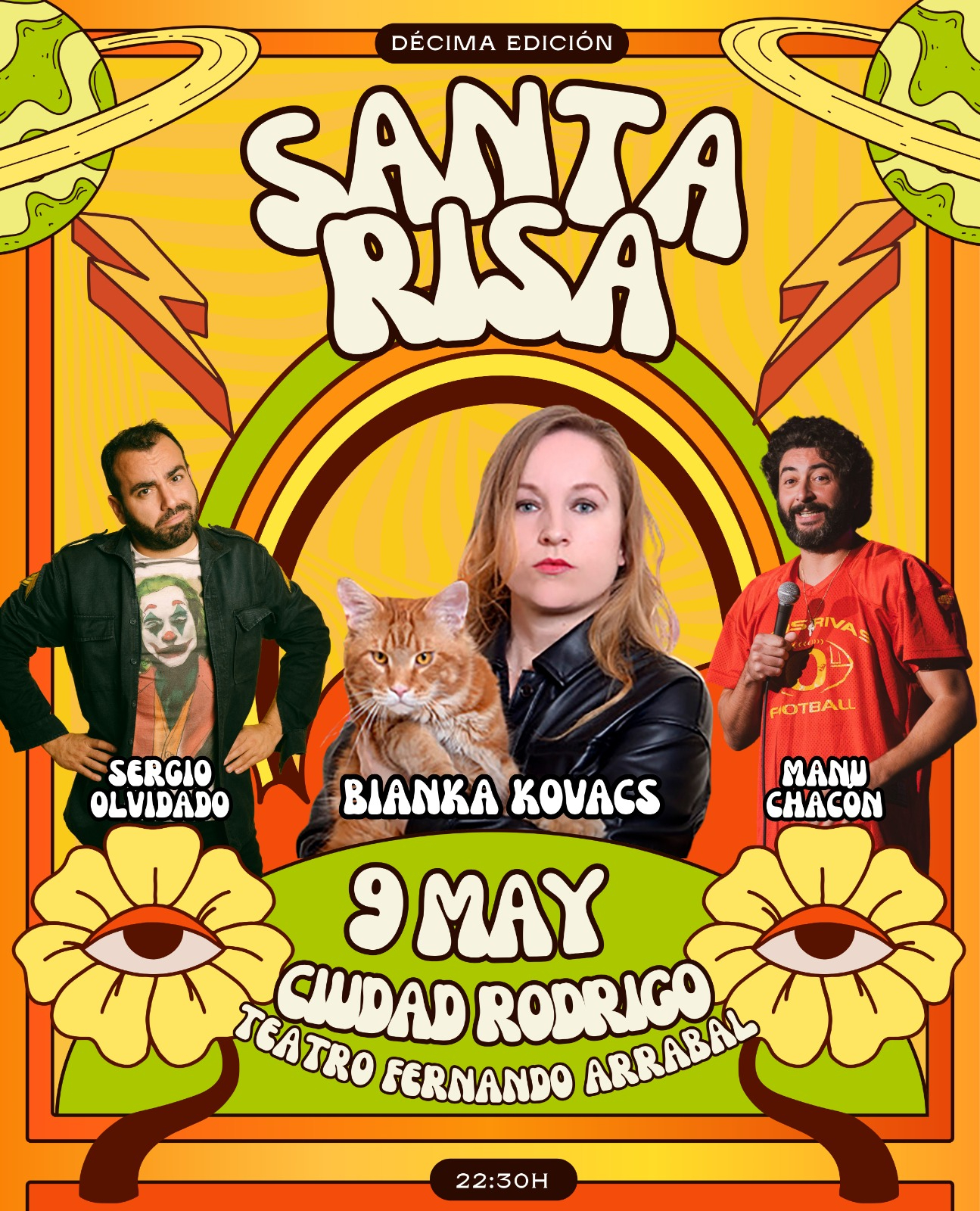 X Festival de Comedia Santa Risa en Ciudad Rodrigo