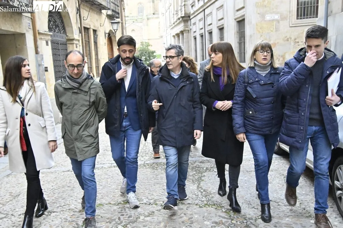 Foto 11 - FOTOS | El ministro F&eacute;lix Bola&ntilde;os hace campa&ntilde;a en Salamanca: "El PSOE es la &uacute;nica opci&oacute;n para desalojar al PP"