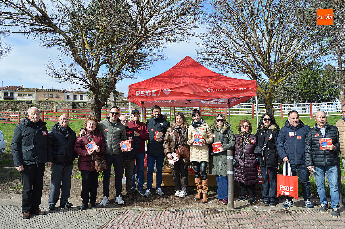 El PSOE pide el cambio en Ciudad Rodrigo para las elecciones del 15 de marzo
