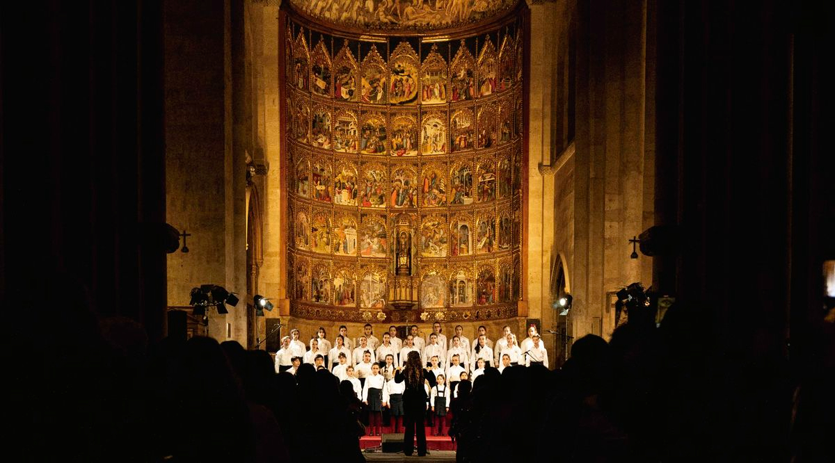 Concierto de música sacra del Coro de Niños en Salamanca