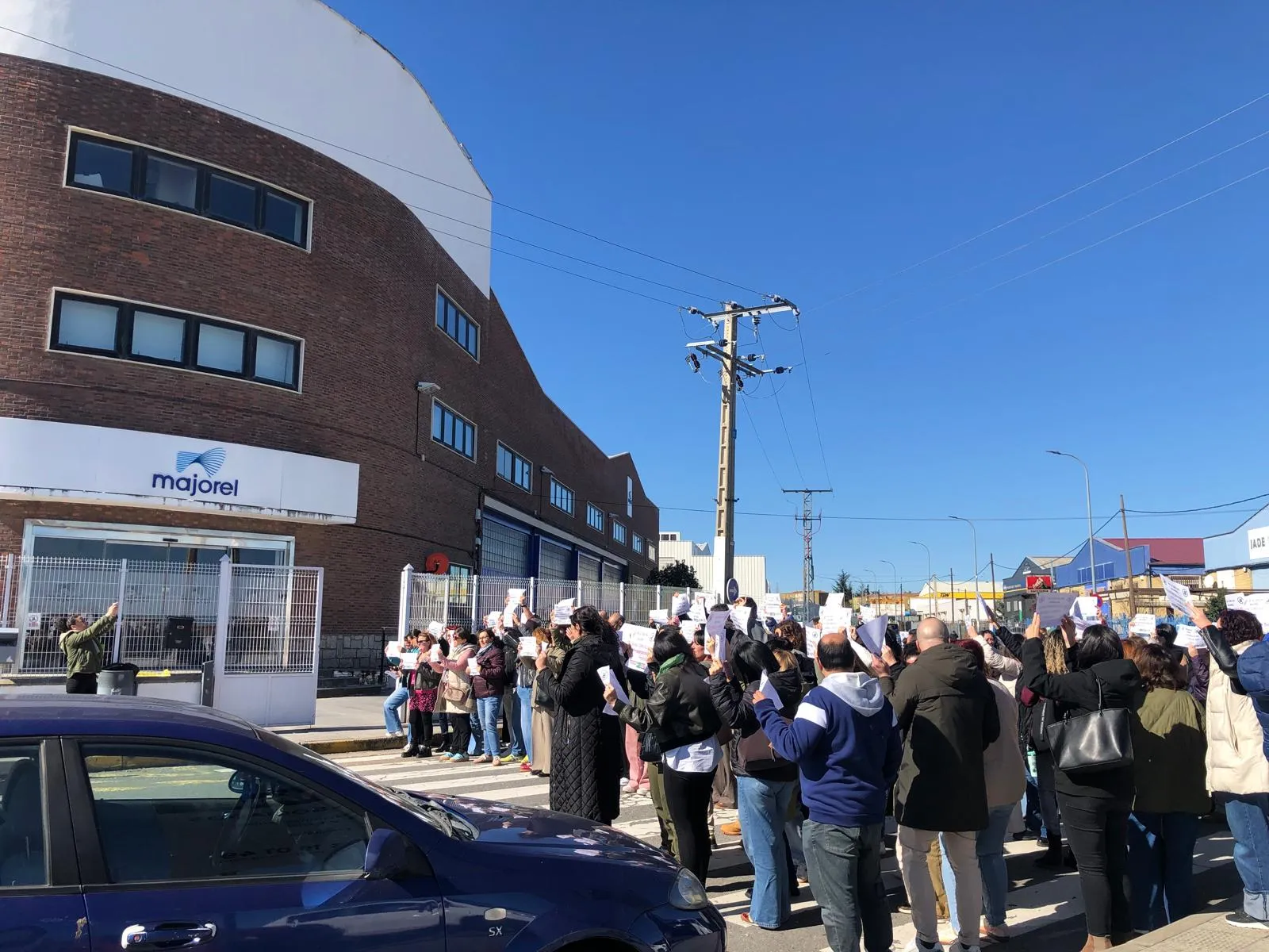 Foto 4 - Los trabajadores de Majorel en Salamanca paran contra el ERE de 169 despidos (Fotos)