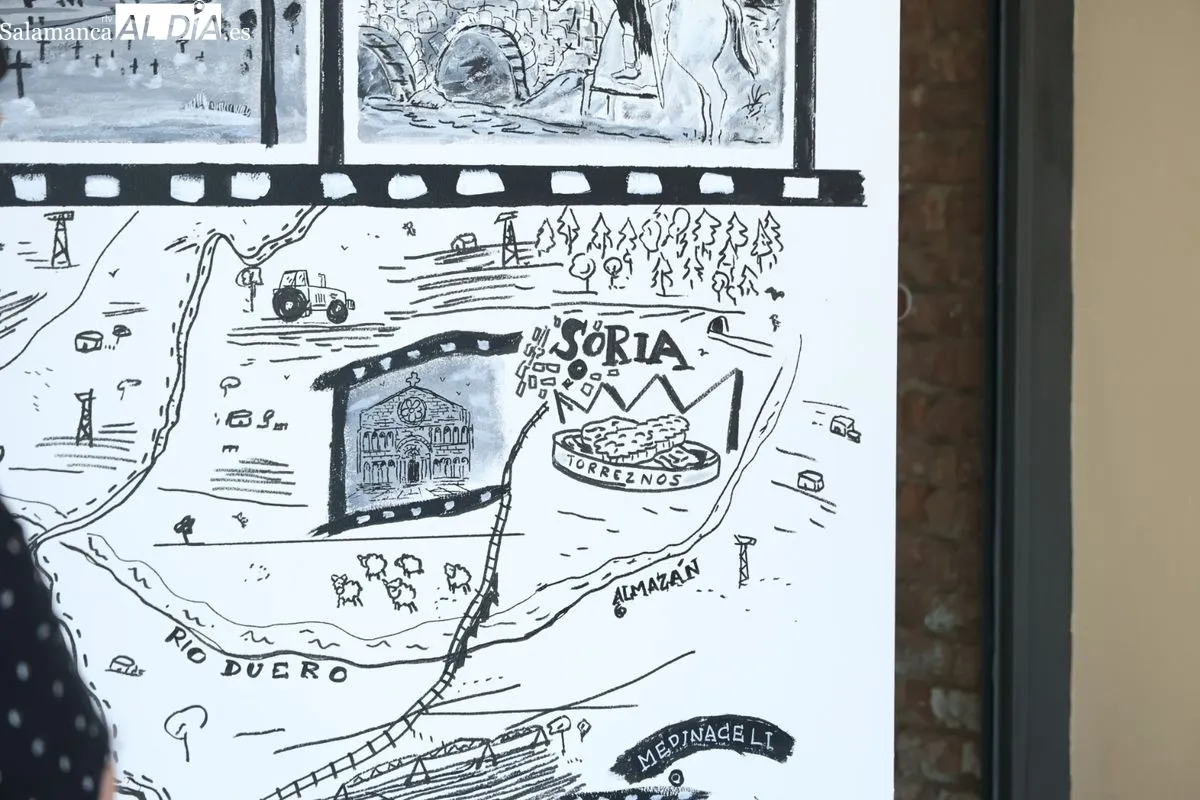 Exposición Rutas de cine por Castilla y León en Salamanca. Foto de David Sañudo
