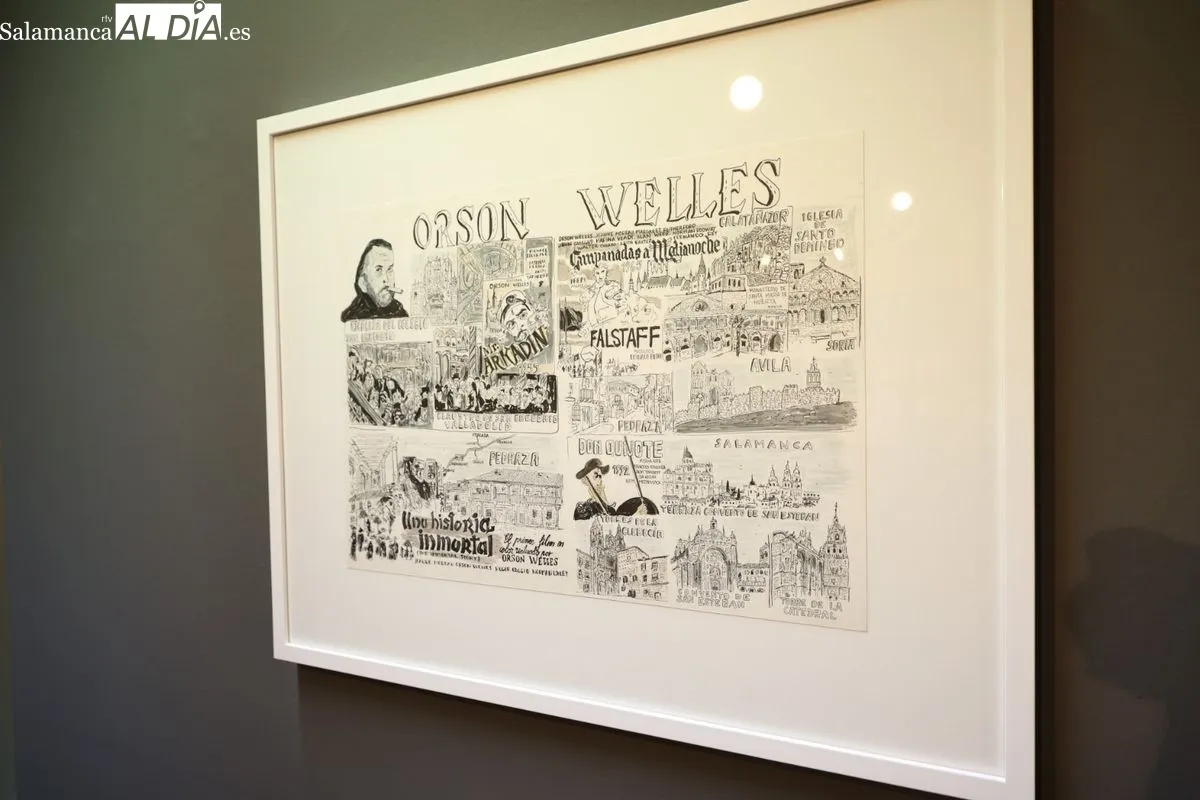 Exposición Rutas de cine por Castilla y León en Salamanca. Foto de David Sañudo