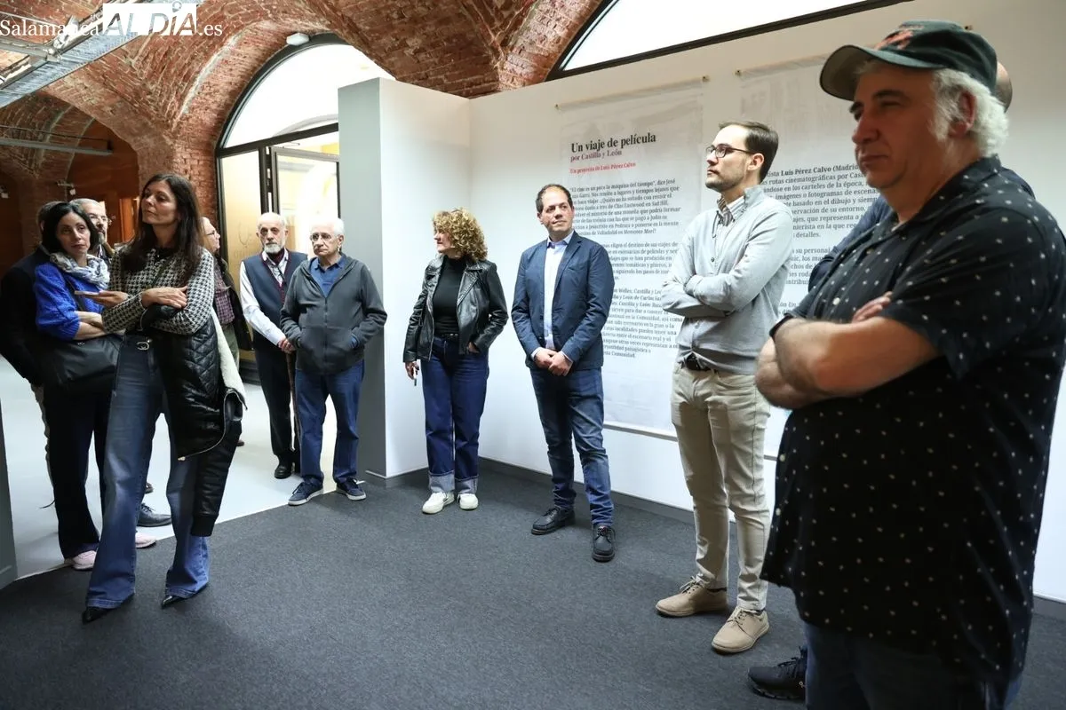Exposición Rutas de cine por Castilla y León en Salamanca. Foto de David Sañudo