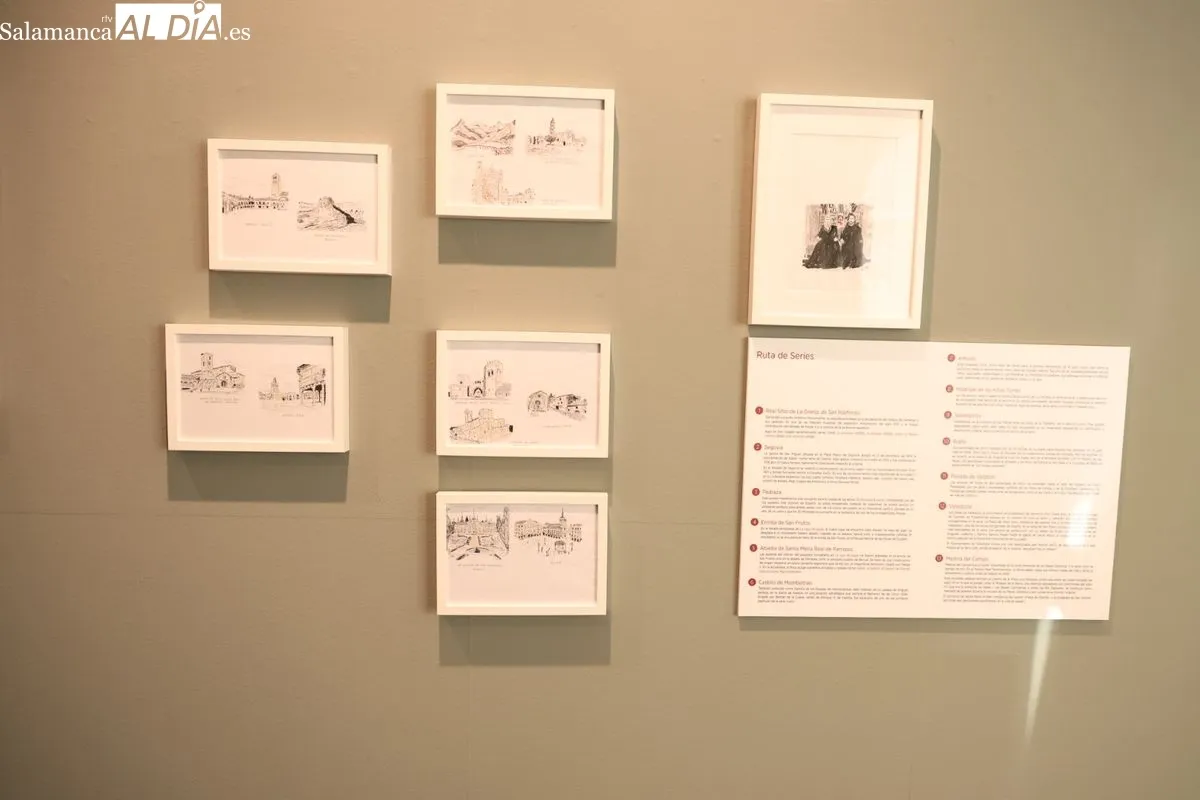 Exposición Rutas de cine por Castilla y León en Salamanca. Foto de David Sañudo