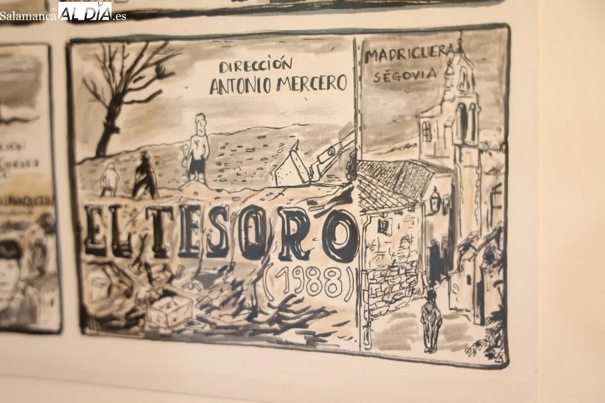 Exposición Rutas de cine por Castilla y León en Salamanca. Foto de David Sañudo