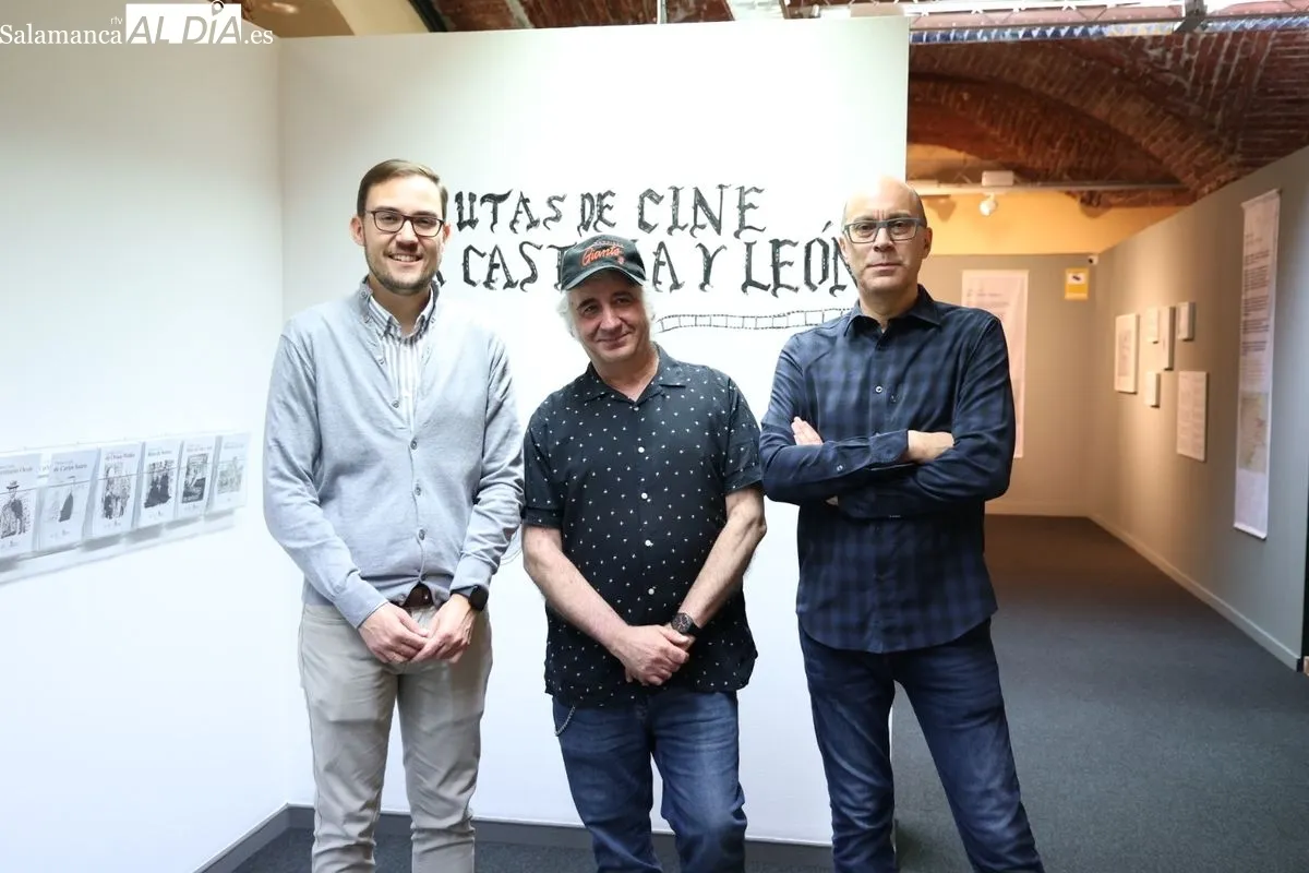 Exposición Rutas de cine por Castilla y León en Salamanca. Foto de David Sañudo