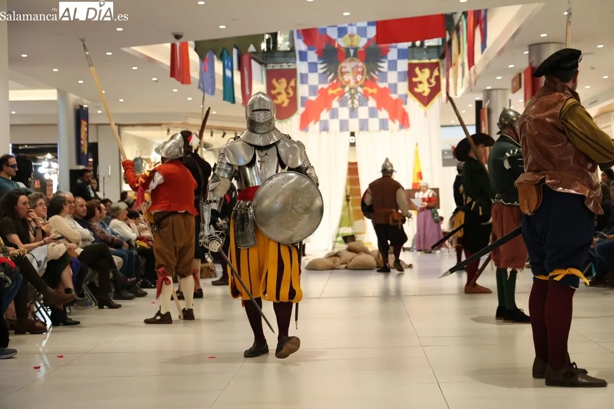 Viaje en el tiempo con la Asociación Cultural Tercio de Salamanca en El Tormes. Foto de David Sañudo