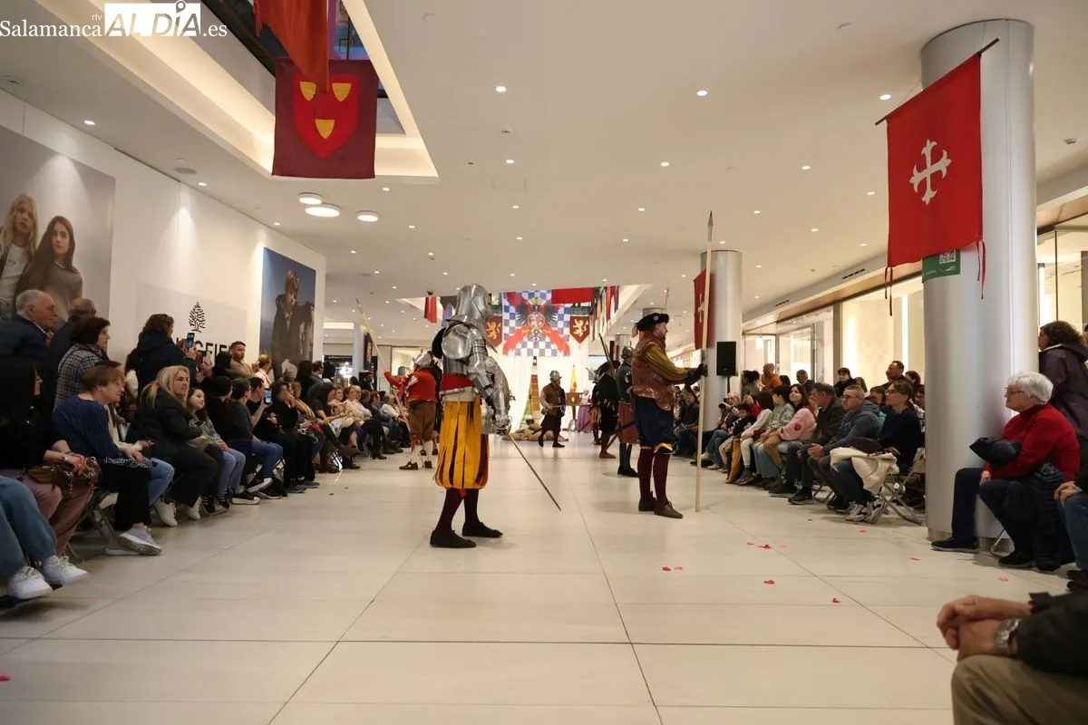 Viaje en el tiempo con la Asociación Cultural Tercio de Salamanca en El Tormes. Foto de David Sañudo