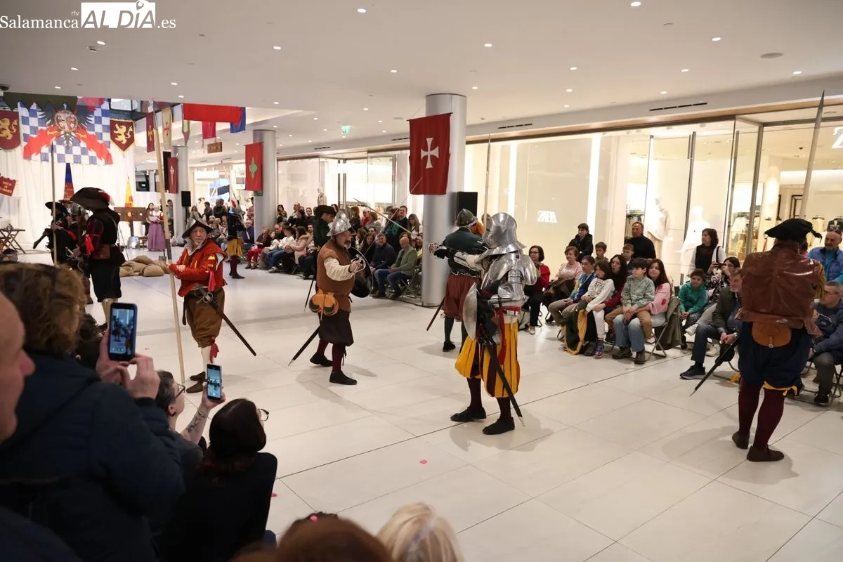 Viaje en el tiempo con la Asociación Cultural Tercio de Salamanca en El Tormes. Foto de David Sañudo
