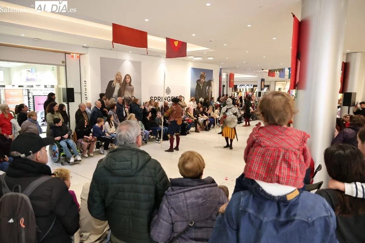 Viaje en el tiempo con la Asociación Cultural Tercio de Salamanca en El Tormes. Foto de David Sañudo