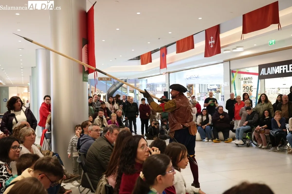 Viaje en el tiempo con la Asociación Cultural Tercio de Salamanca en El Tormes. Foto de David Sañudo