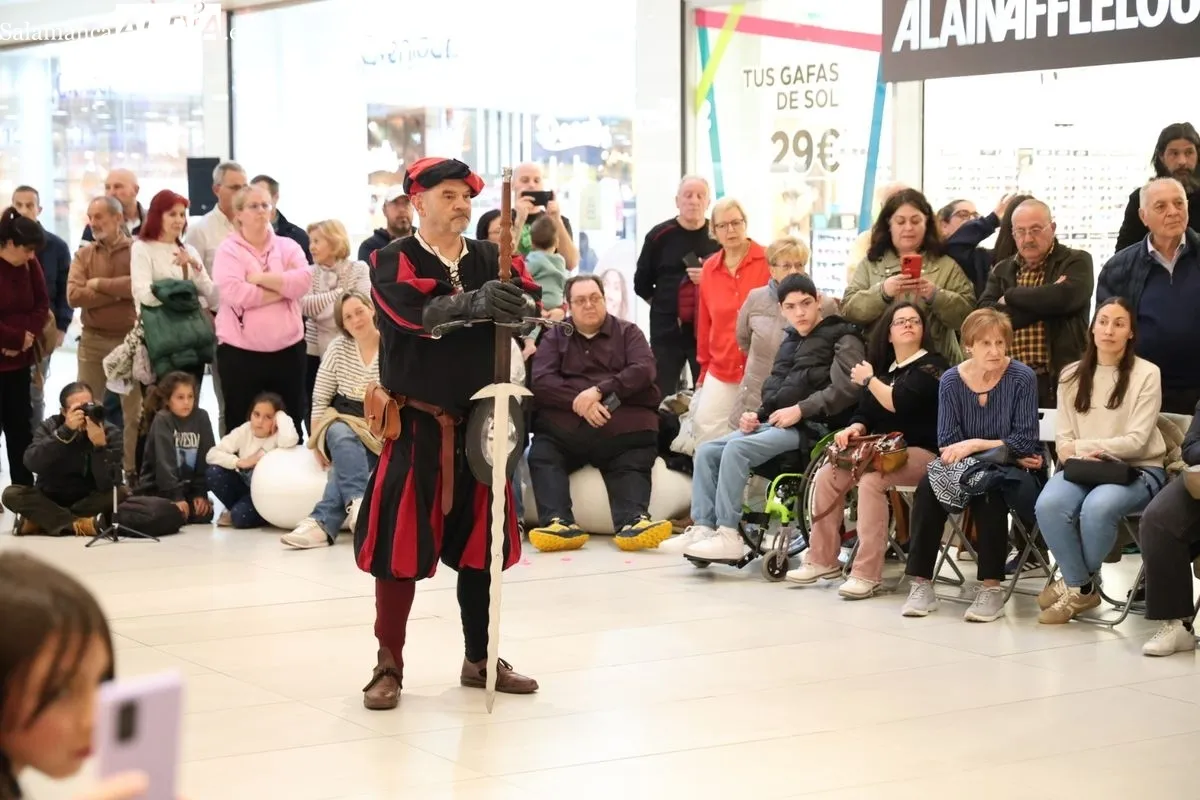 Viaje en el tiempo con la Asociación Cultural Tercio de Salamanca en El Tormes. Foto de David Sañudo