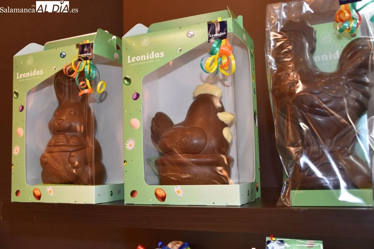 Los huevos de Pascua que arransan en la bombonería Leonidas | Fotos: T.Sánchez
