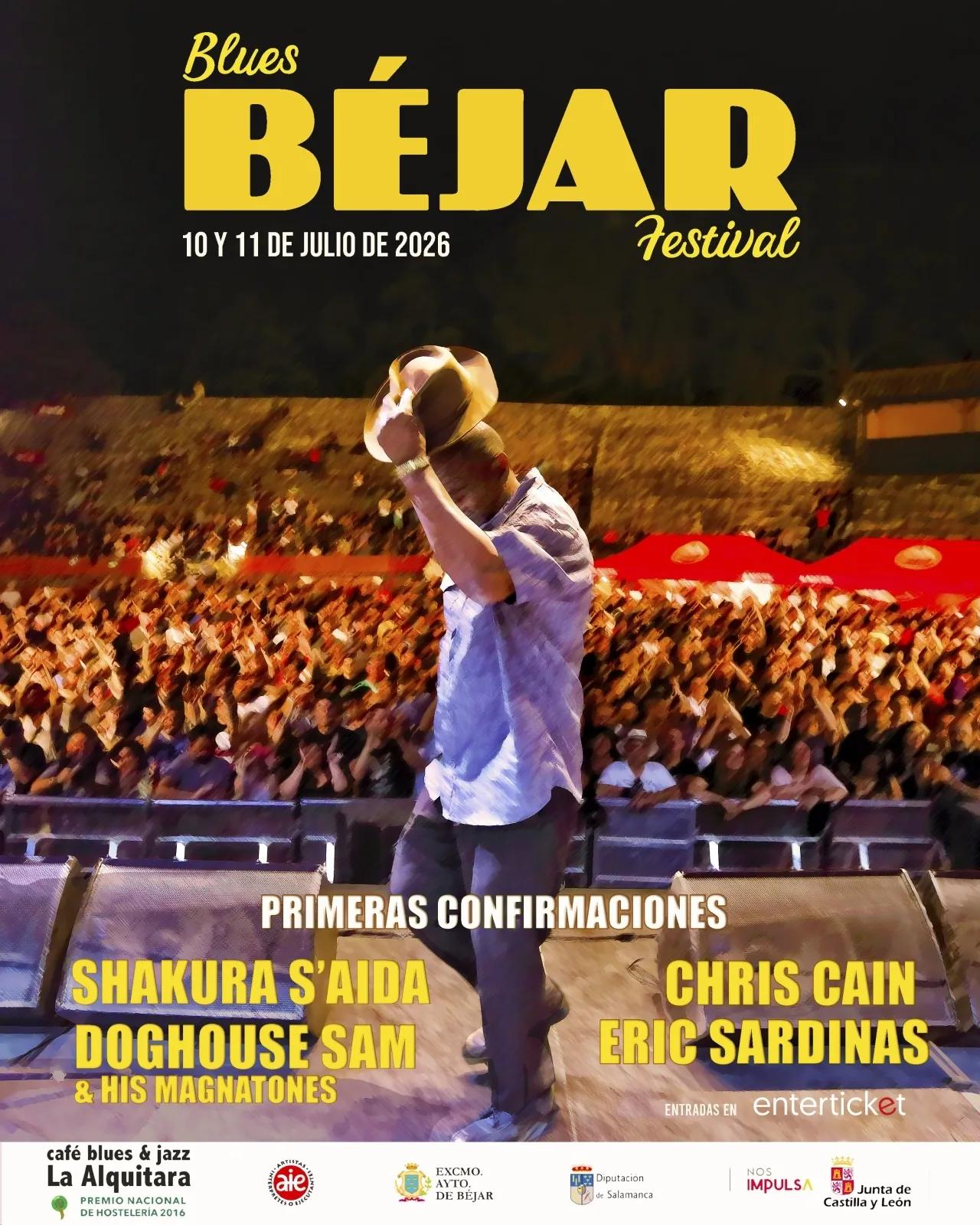 Foto 2 - El Blues B&eacute;jar Festival anuncia su cartel para julio con cuatro referentes internacionales