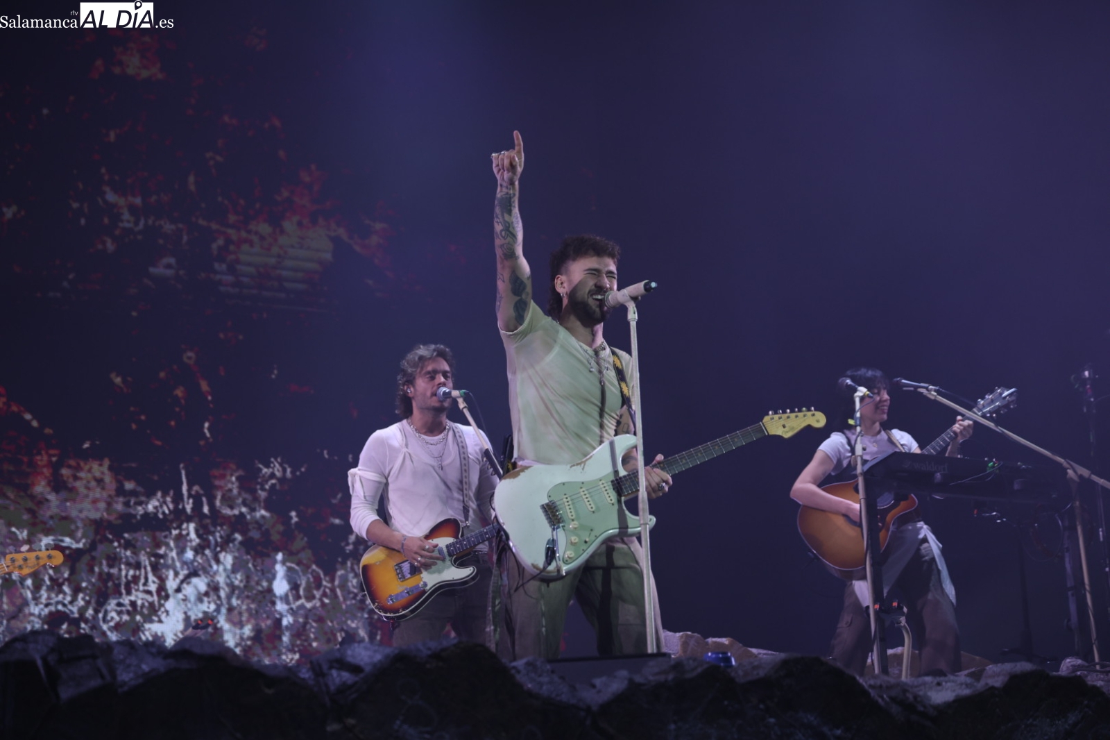 Dani Fernández inicia su gira La Insurrección con doblete en Salamanca