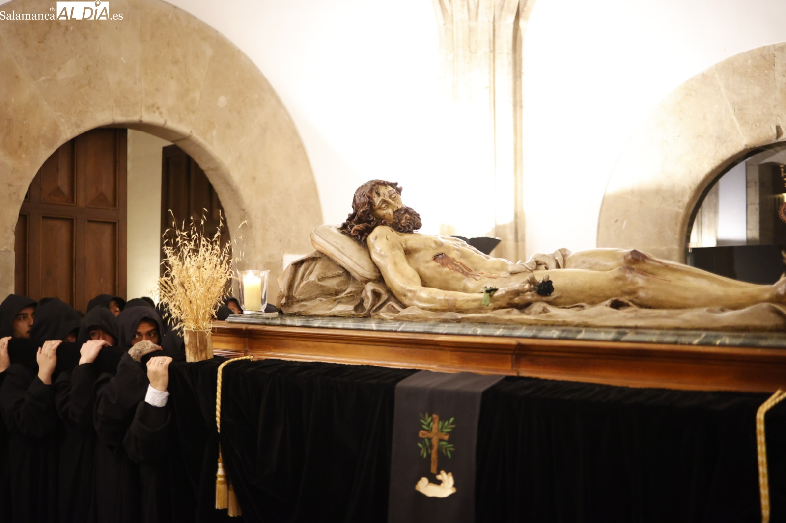 Traslado del Cristo de la Liberación Semana Santa Salamanca 2026