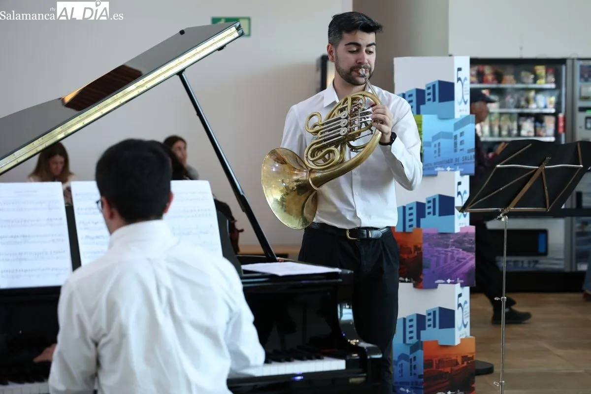 El Ayuntamiento de Salamanca y la Escuela Municipal de Música inician 'Cápsulas Musicales'. Foto de David Sañudo