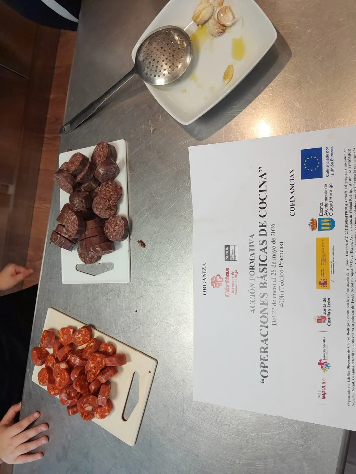 Curso de Operaciones Básicas de Cocina 