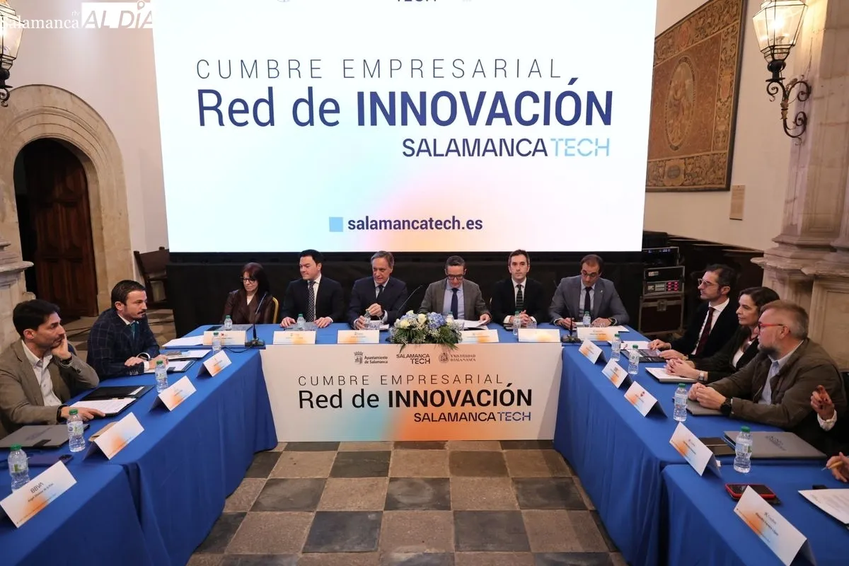 Cumbre Empresarial Salamanca Tech en el Colegio Arzobispo Fonseca. Foto de David Sañudo