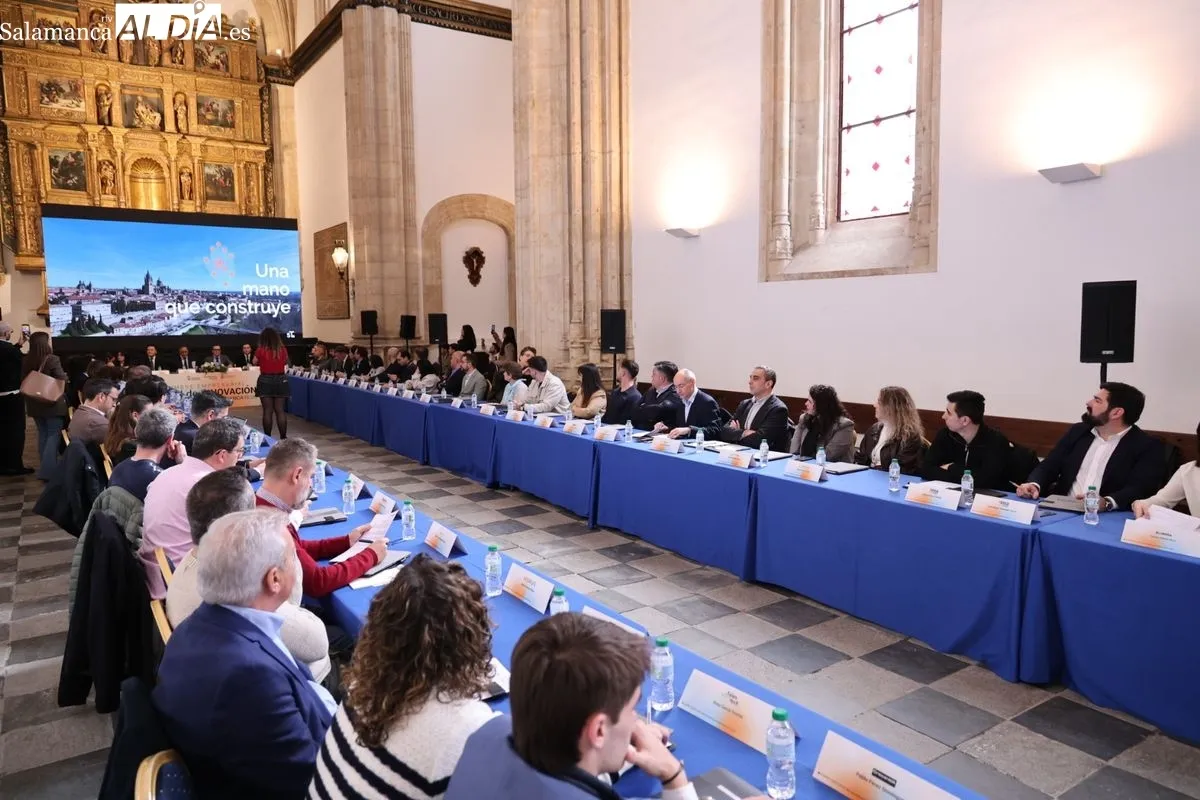 Cumbre Empresarial Salamanca Tech en el Colegio Arzobispo Fonseca. Foto de David Sañudo