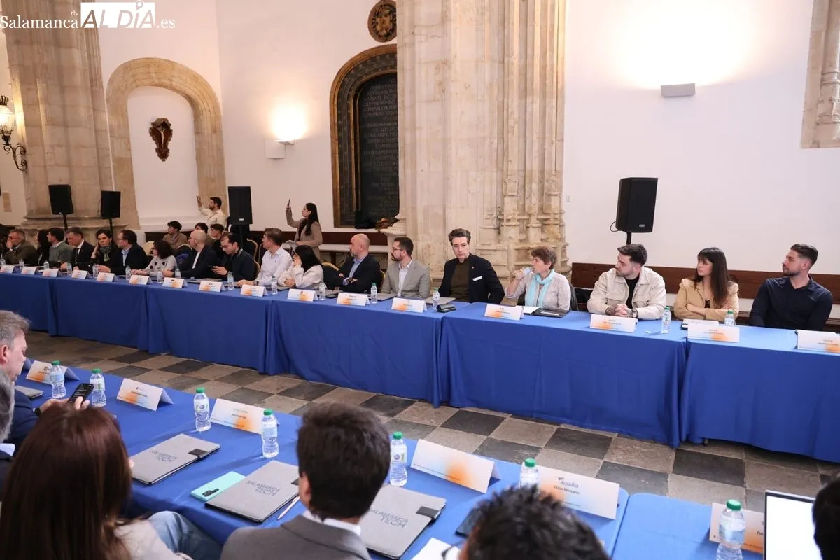 Cumbre Empresarial Salamanca Tech en el Colegio Arzobispo Fonseca. Foto de David Sañudo