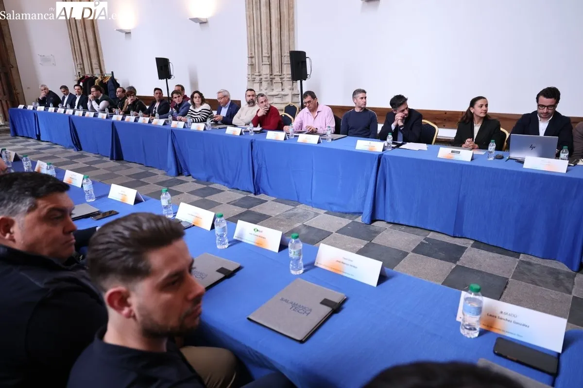 Cumbre Empresarial Salamanca Tech en el Colegio Arzobispo Fonseca. Foto de David Sañudo