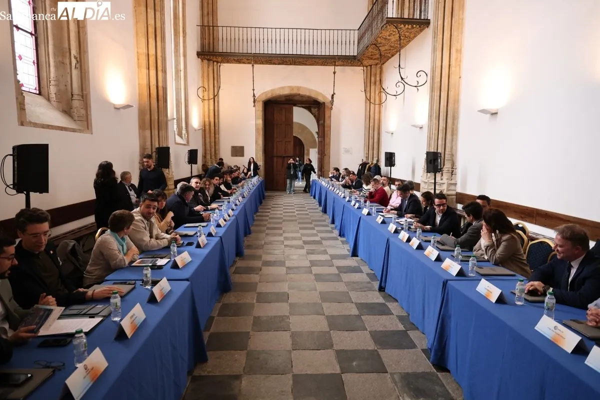 Cumbre Empresarial Salamanca Tech en el Colegio Arzobispo Fonseca. Foto de David Sañudo
