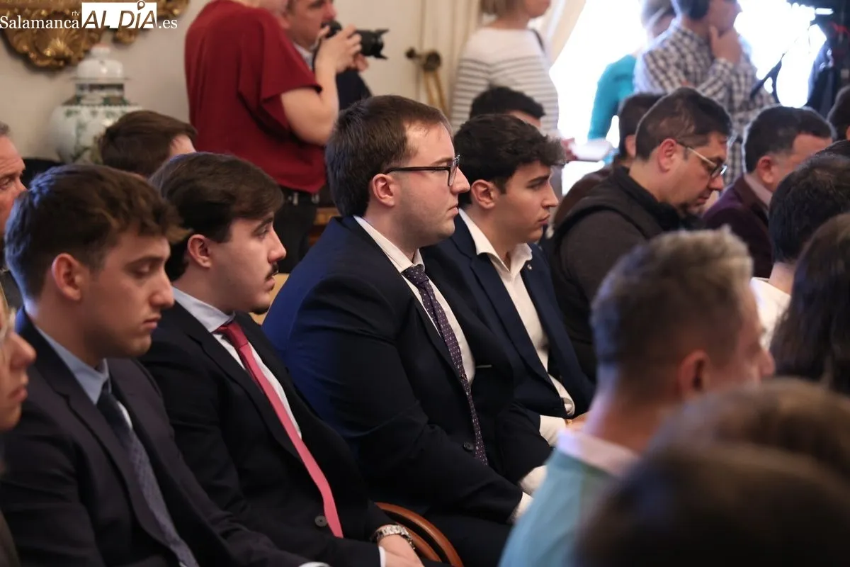 Presentación en el Ayuntamiento del Salamanca Tech Summit 2026. Foto de David Sañudo