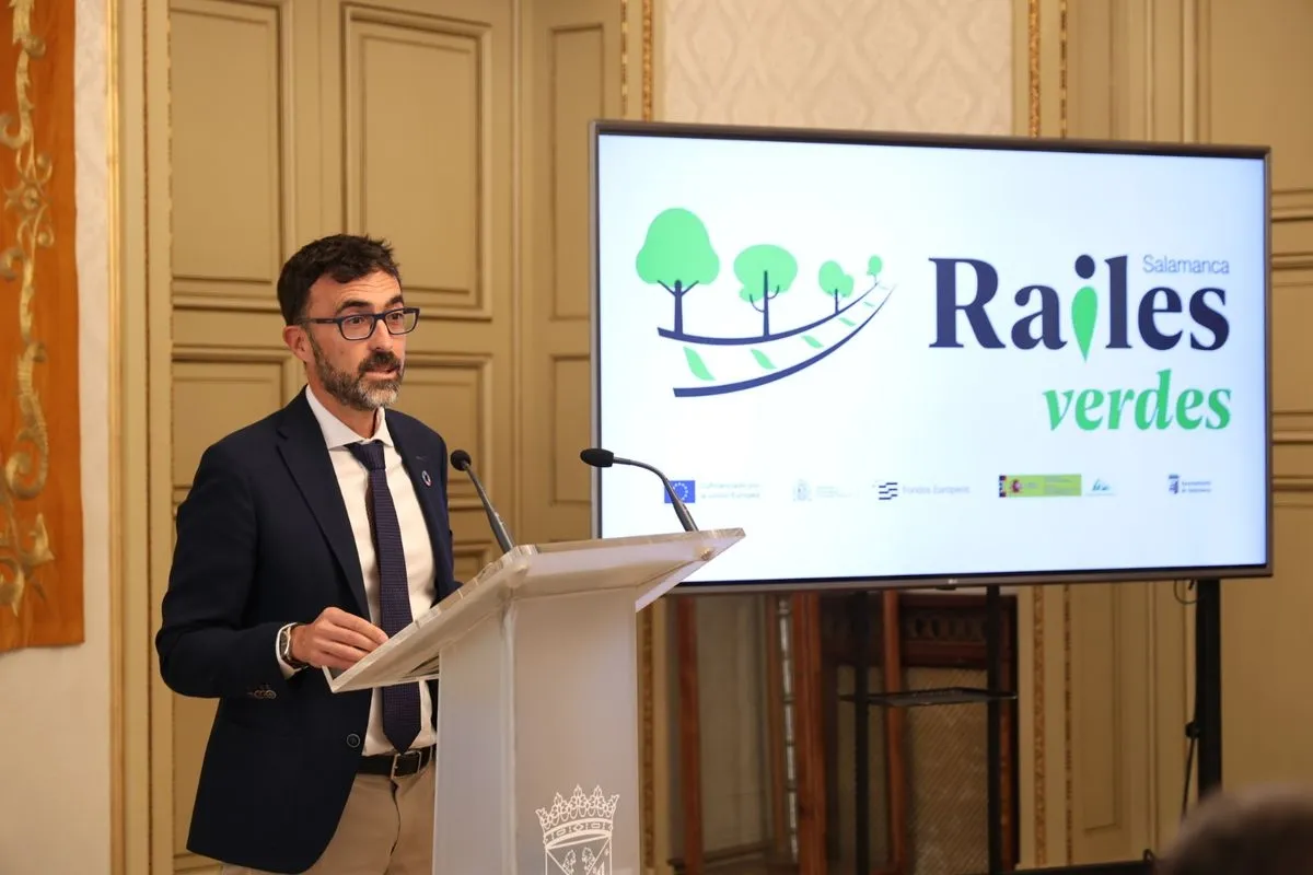 Foto 5 - V&Iacute;DEO | La transformaci&oacute;n de la antigua v&iacute;a del tren en Salamanca crear&aacute; nuevos bosques, huertos urbanos y una gran v&iacute;a verde 
