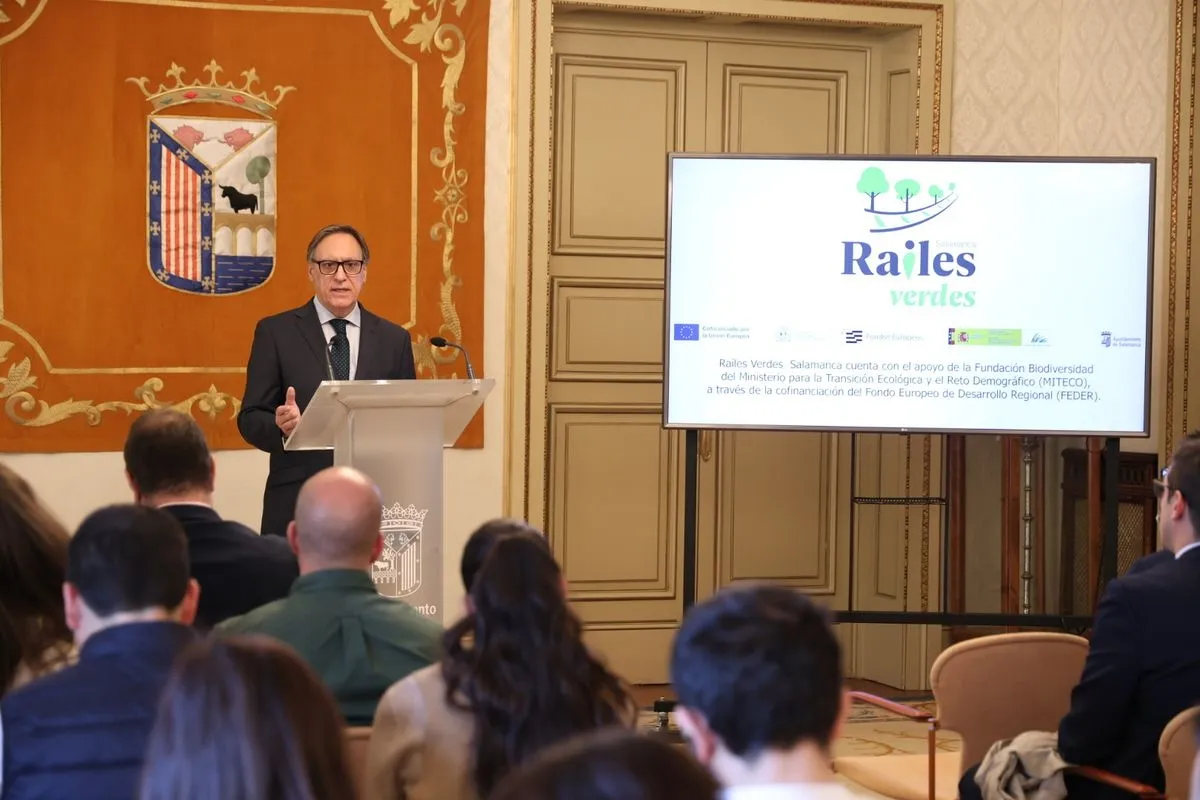 Foto 3 - V&Iacute;DEO | La transformaci&oacute;n de la antigua v&iacute;a del tren en Salamanca crear&aacute; nuevos bosques, huertos urbanos y una gran v&iacute;a verde 
