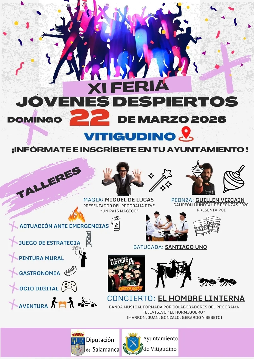 Foto 2 - Vitigudino reunir&aacute; este domingo a 600 j&oacute;venes en la XI Feria J&oacute;venes Despiertos