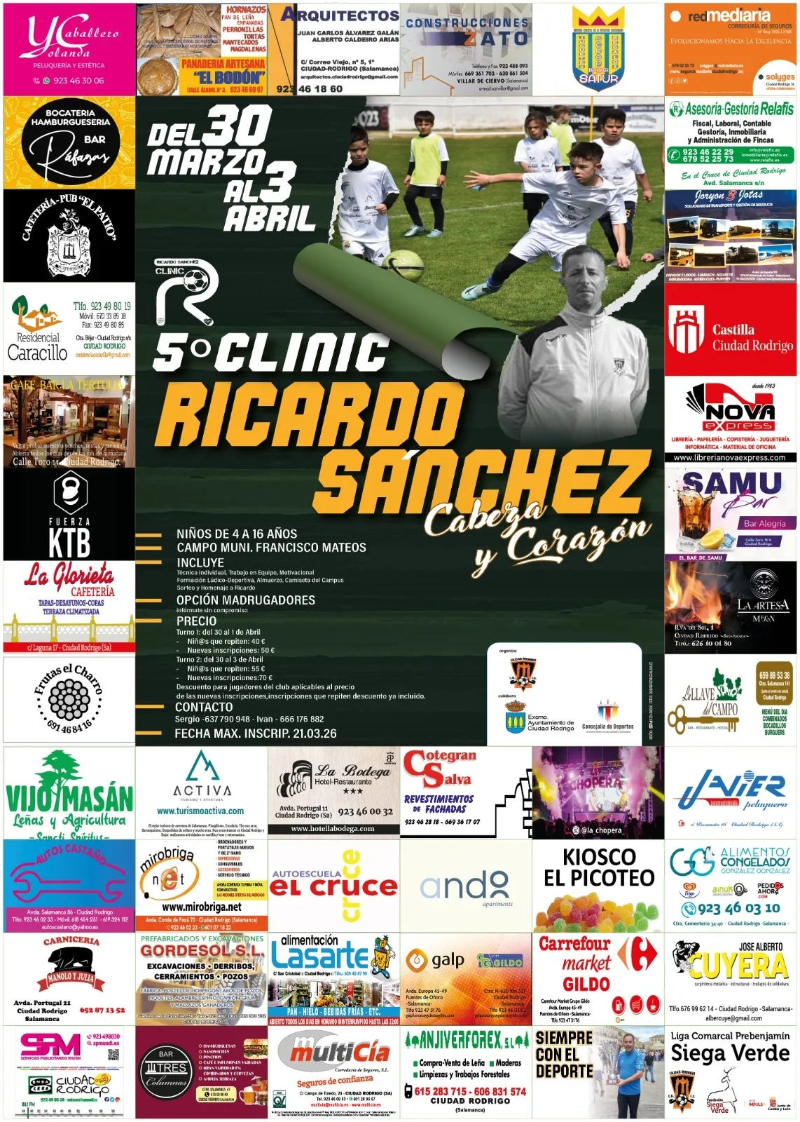 Foto 2 - La V edici&oacute;n del campus Clinic Ricardo S&aacute;nchez incorpora dos turnos para este a&ntilde;o