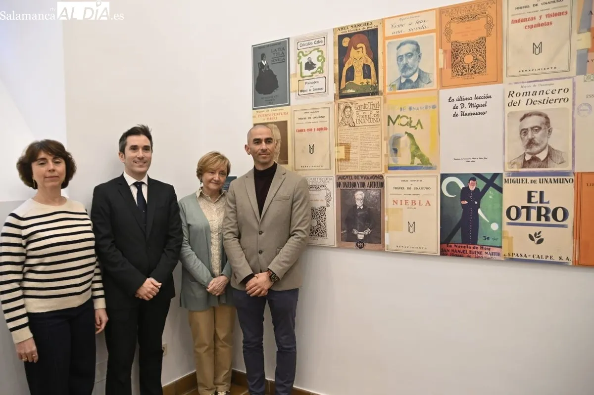 Inauguración del nuevo espacio expositivo de la Casa Museo Unamuno, dedicado al proceso creativo de este escritor. Foto de SALAMANCA AL DÍA